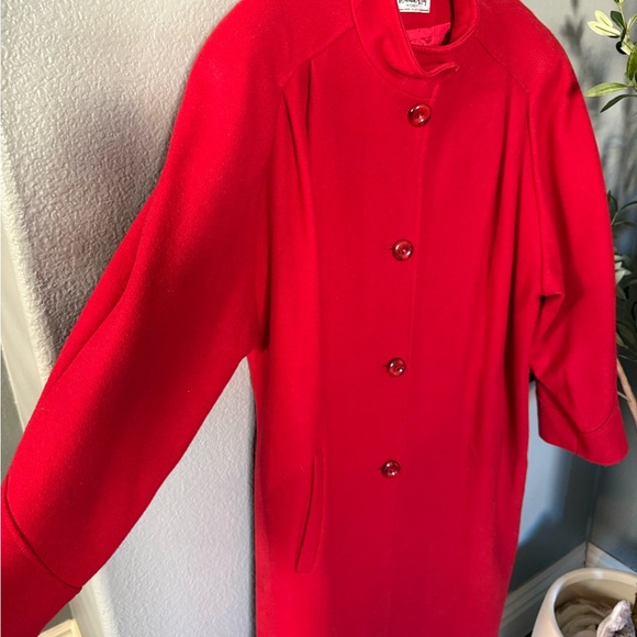 Herman Kay Wool Coat - Picture 2 of 10